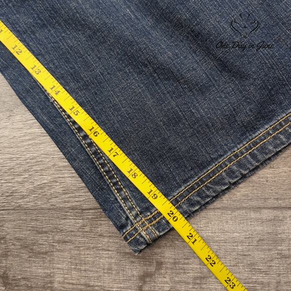 Faded Glory Missy Cropped Jeans Size 12 - Picture 5 of 6